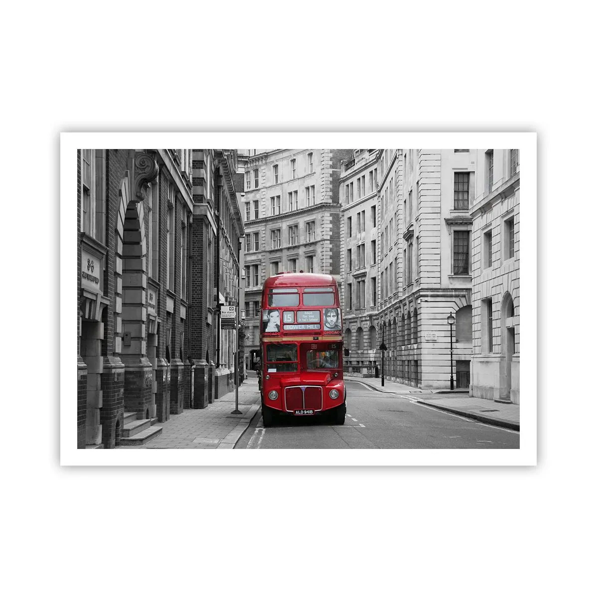 Pôster - A vida quotidiana não deve ser cinzenta - 100x70 cm