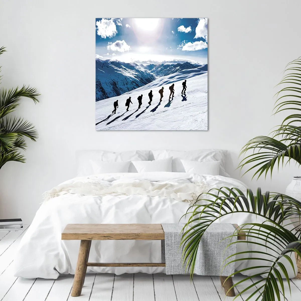 Quadro em tela - A equipa vencedora - 50x50 cm