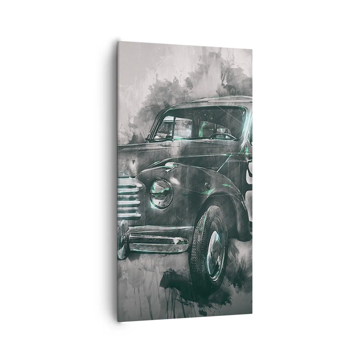 Quadro em tela - Ancestral respeitável - 65x120 cm