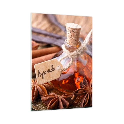 Quadro em vidro - Rumo à unidade do corpo e do espírito - 50x70 cm