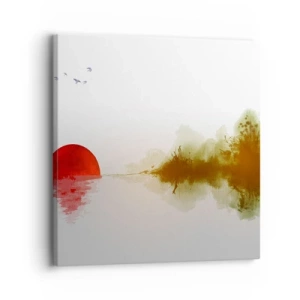 Quadro em tela - Uma promessa de paz - 30x30 cm