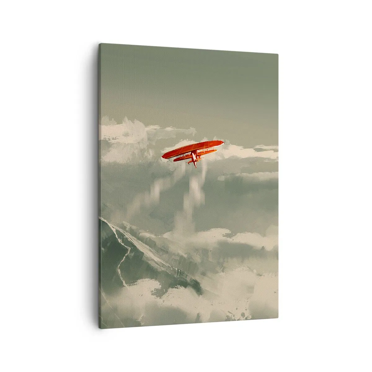 Quadro em tela - O pioneiro destemido - 50x70 cm