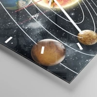 Mostrador com traços