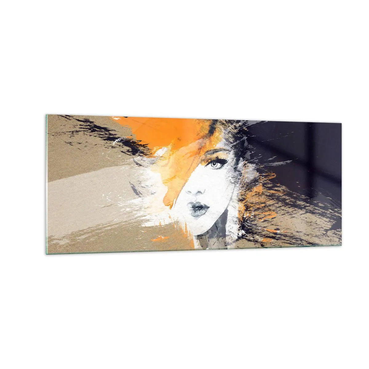 Quadro em vidro - E fez-se a luz - 100x40 cm
