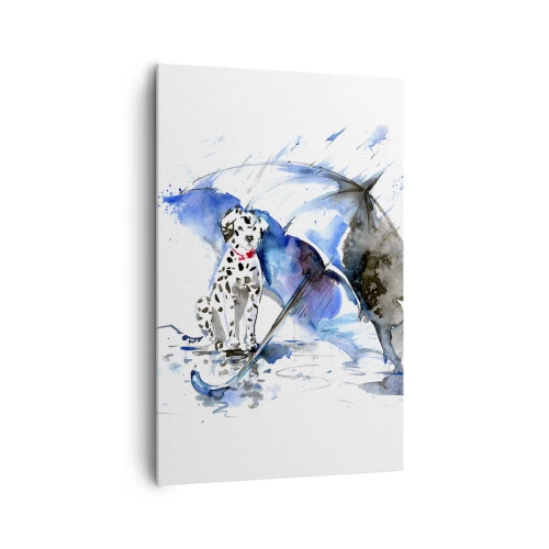 Quadro em tela - É para isso que serve um amigo - 80x120 cm