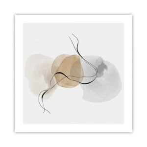 Pôster - Contas ao vento - 50x50 cm