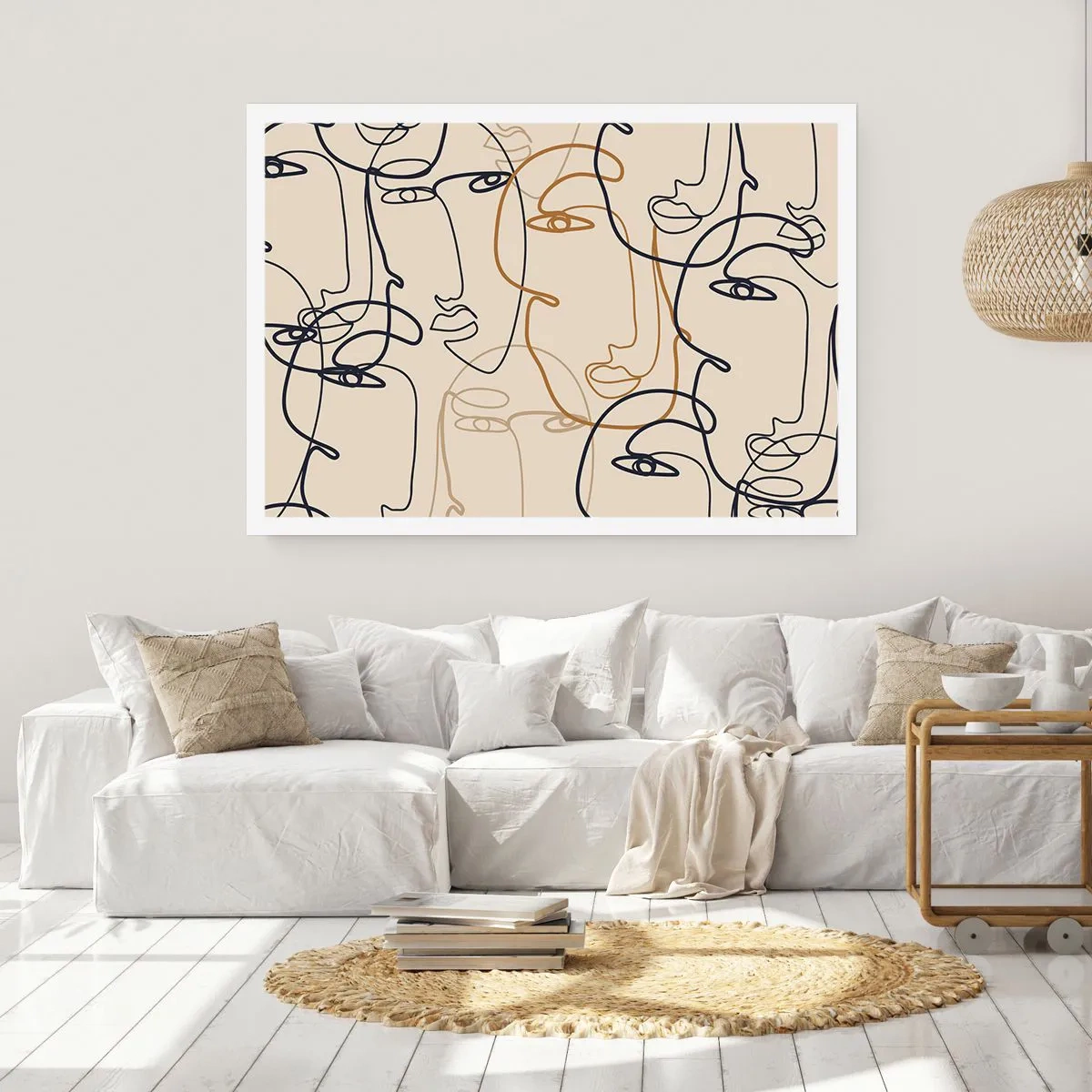 Pôster - Retrato multiplicado - 70x50 cm