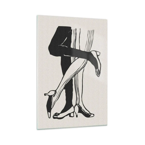 Quadro em vidro - Um atributo feminino - 70x100 cm