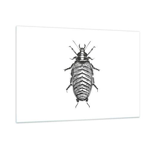 Quadro em vidro - Que exemplo! - 120x80 cm