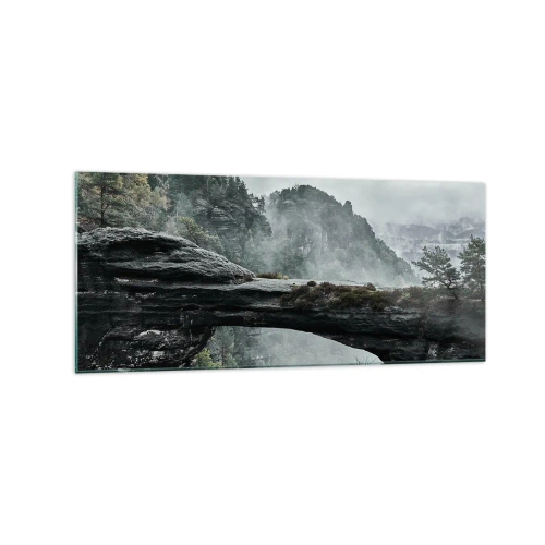 Quadro em vidro - A aventura está prestes a começar - 120x50 cm