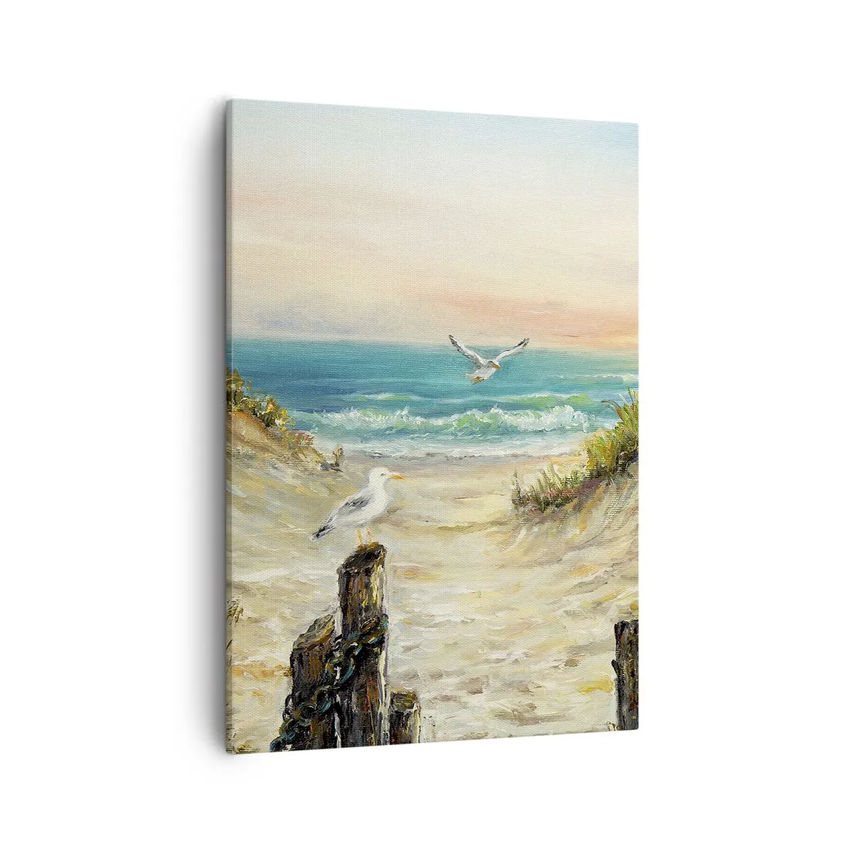 Quadro em tela - Refúgio sem vento - 50x70 cm
