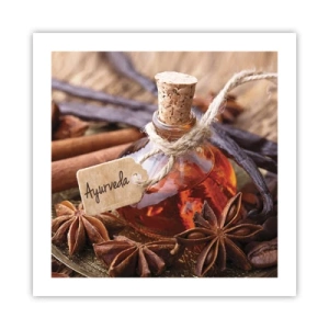 Pôster - Rumo à unidade do corpo e do espírito - 50x50 cm