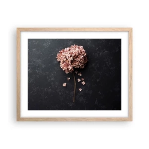 Pôster com moldura de carvalho claro - Um sinal verdadeiramente romântico - 50x40 cm