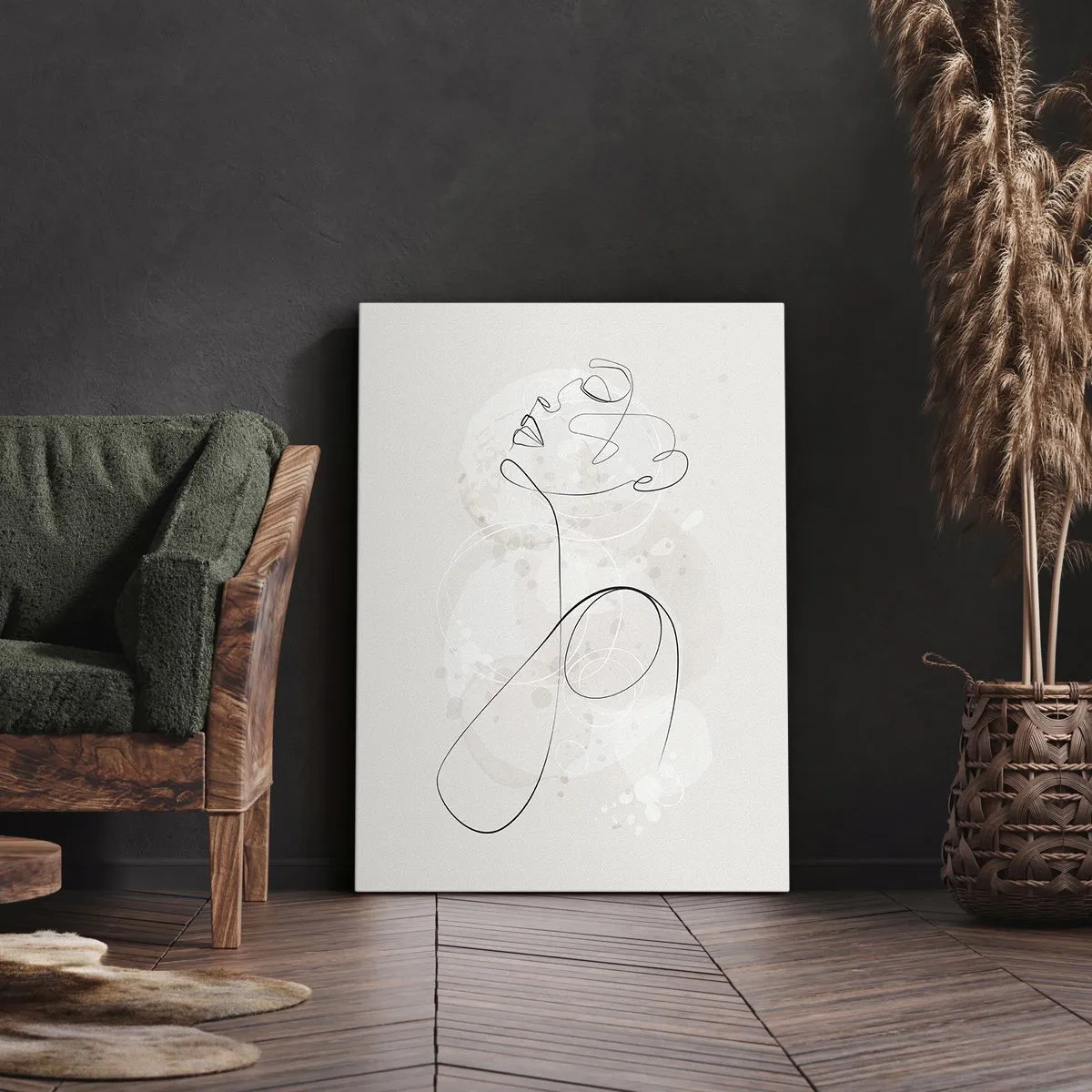 Quadro em tela - O espiral de beleza - 70x100 cm