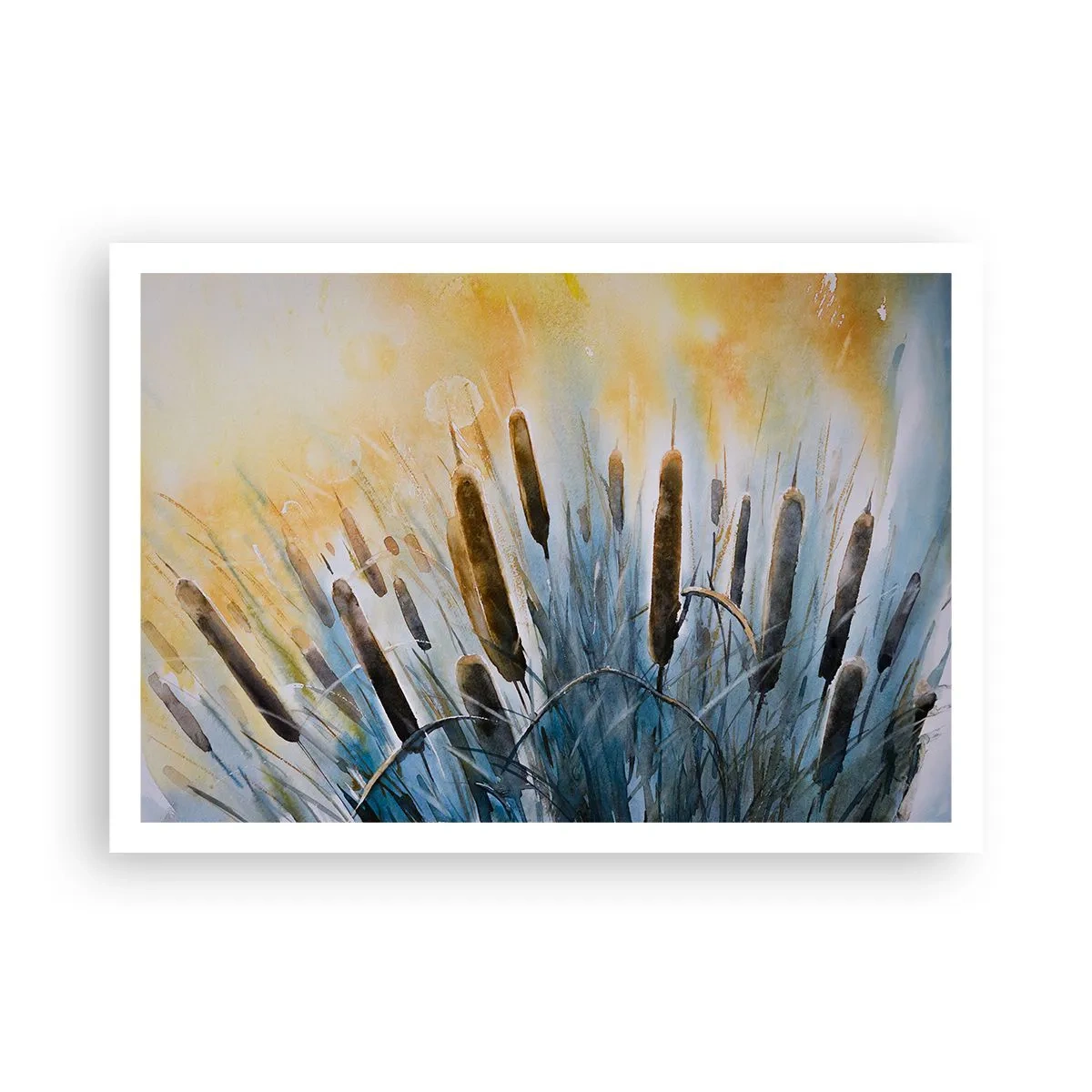 Pôster - O frio da água, o calor do sol - 100x70 cm