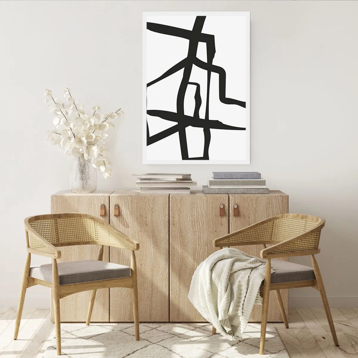 Pôster - Projeto preto e branco - 61x91 cm