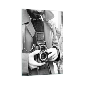 Quadro em vidro - Estilo retro - 80x120 cm