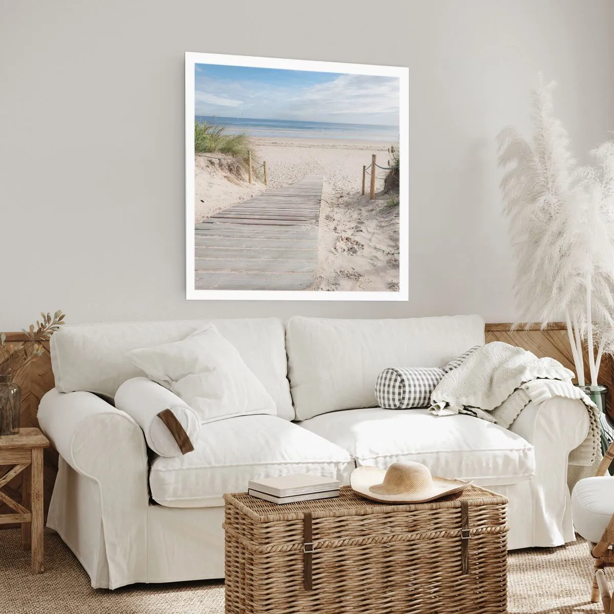 Pôster - Pelo horizonte - 60x60 cm