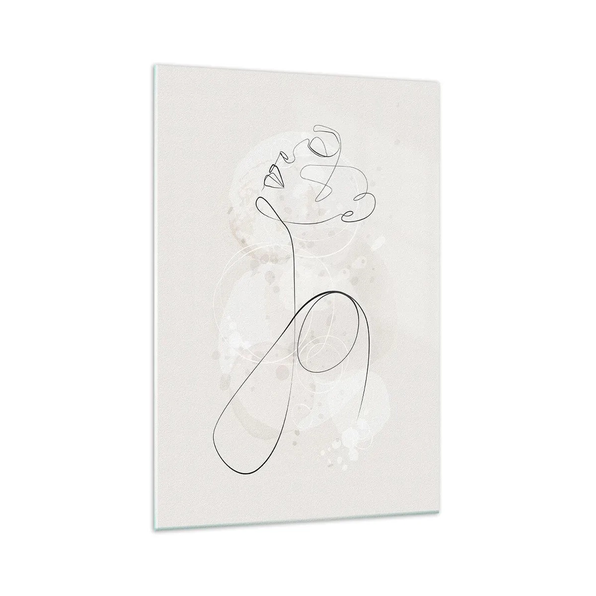 Quadro em vidro - O espiral de beleza - 70x100 cm