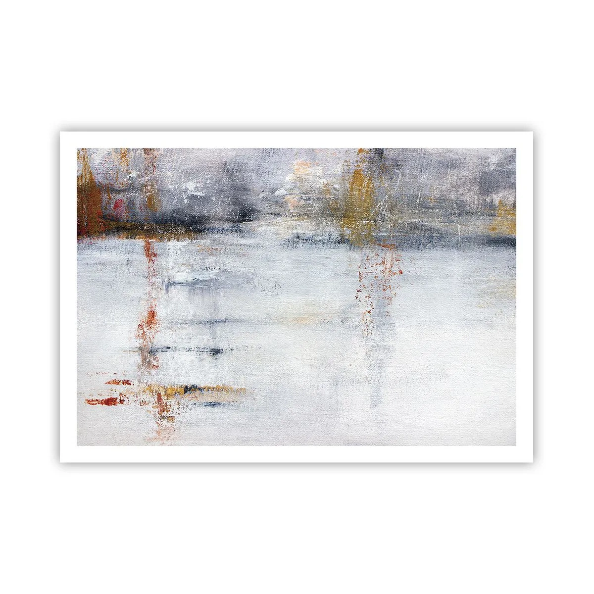 Pôster - Atrás da cortina de ar - 100x70 cm