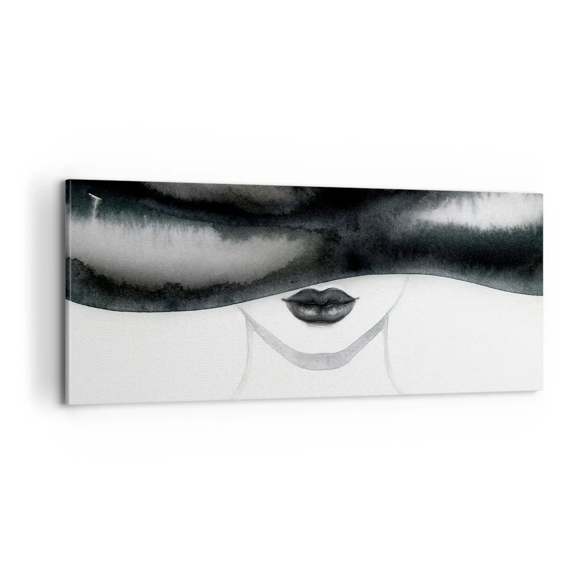 Quadro em tela - Mistério sensual - 100x40 cm