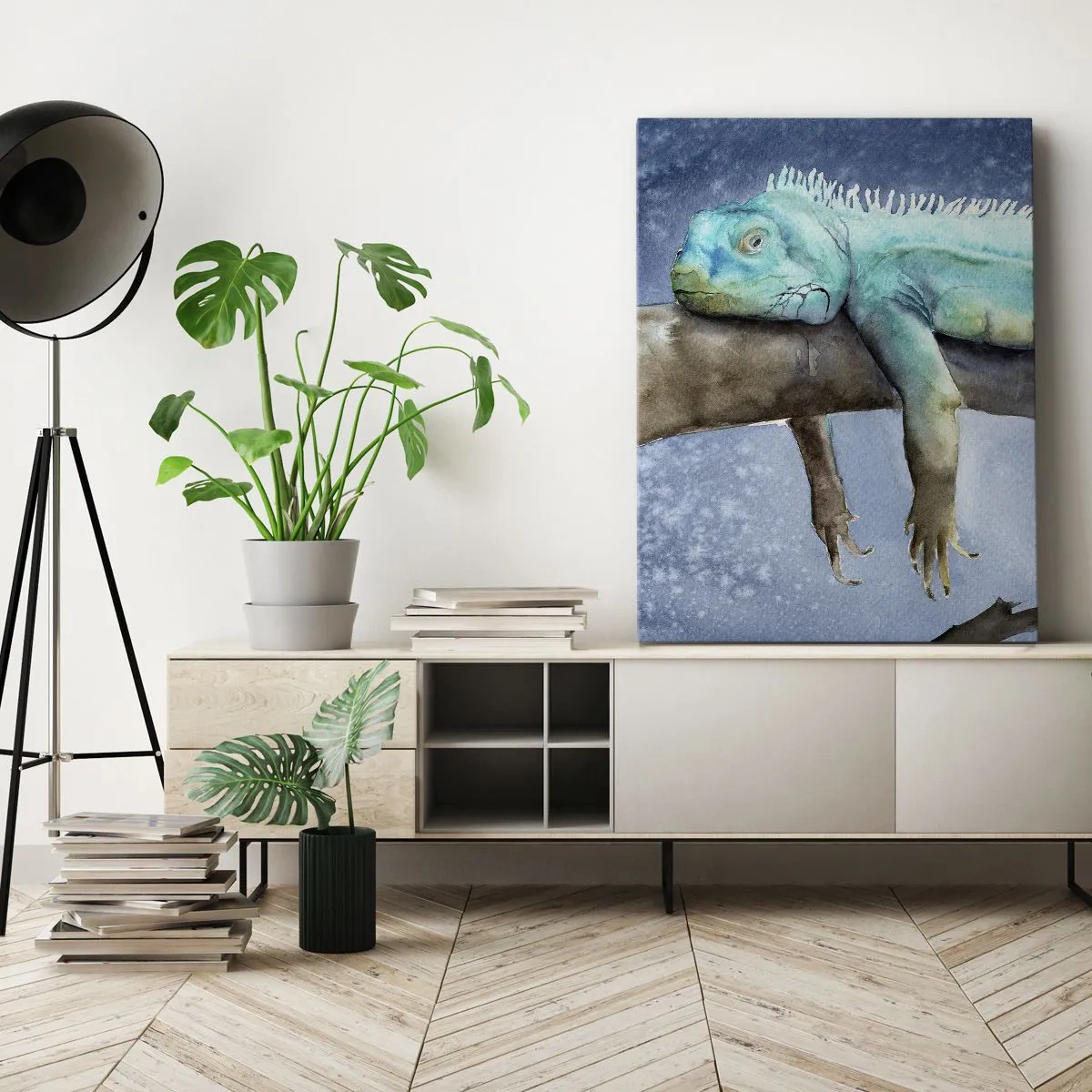 Quadro em tela - Estamos bem! - 50x70 cm