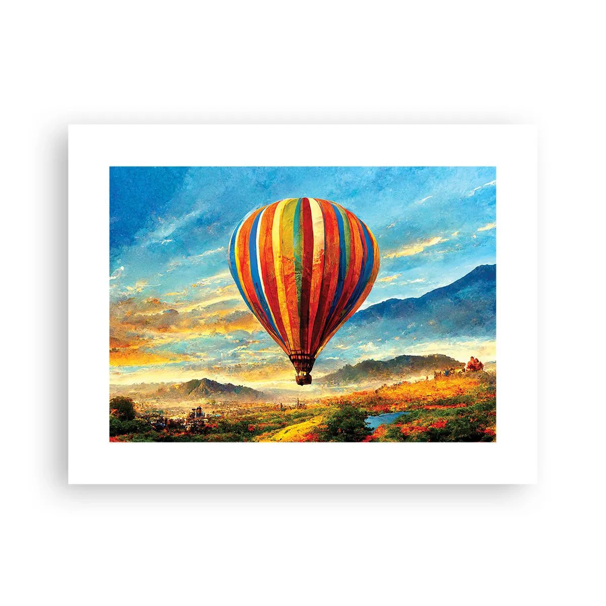 Pôster - Com silêncio enxergas mais - 40x30 cm