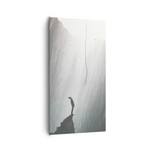 Quadro em tela - Sempre há uma saída - 65x120 cm