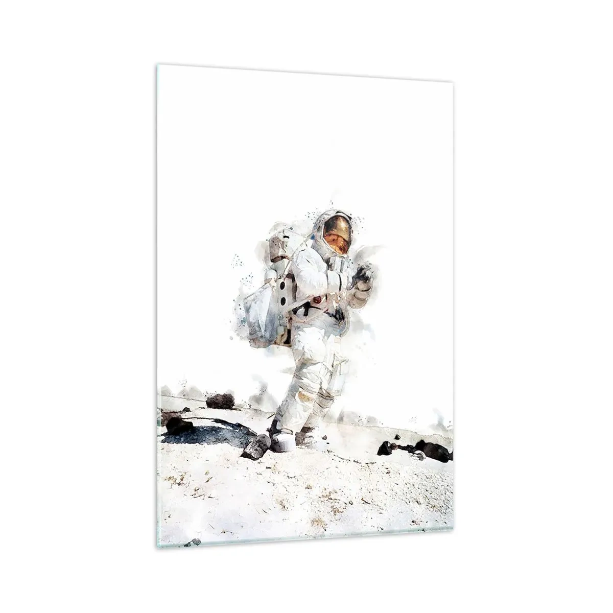 Quadro em vidro - Enviado da Terra - 80x120 cm