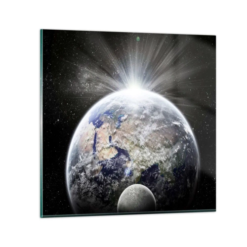 Quadro em vidro - Em pleno esplendor - 60x60 cm