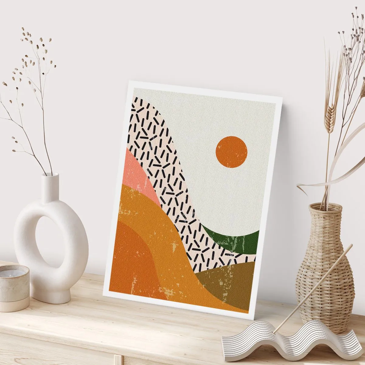 Pôster - Abstração solar - 50x70 cm
