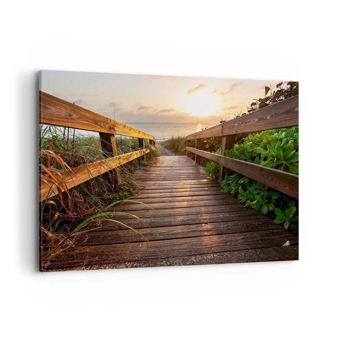 Quadro em tela - Direto para a costa - 100x70 cm