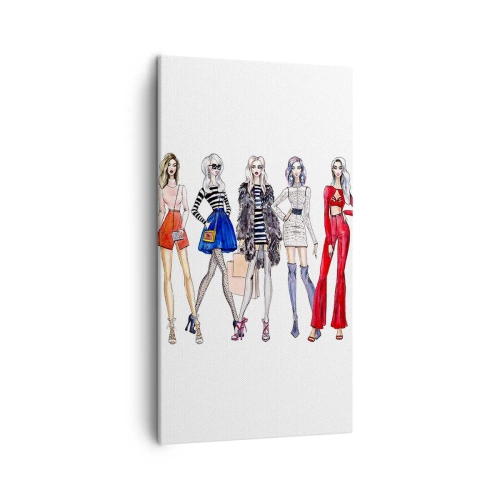 Quadro em tela - Every week Fashion Week - 45x80 cm
