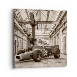 Quadro em tela - O descanso do vencedor - 40x40 cm