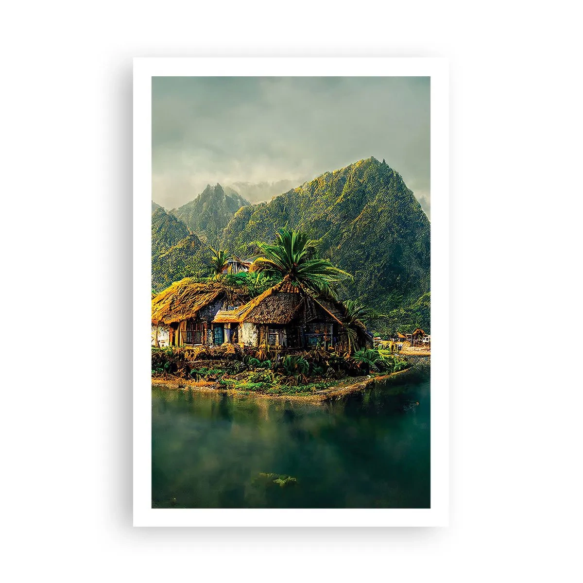 Pôster - Paraíso Tropical - 61x91 cm
