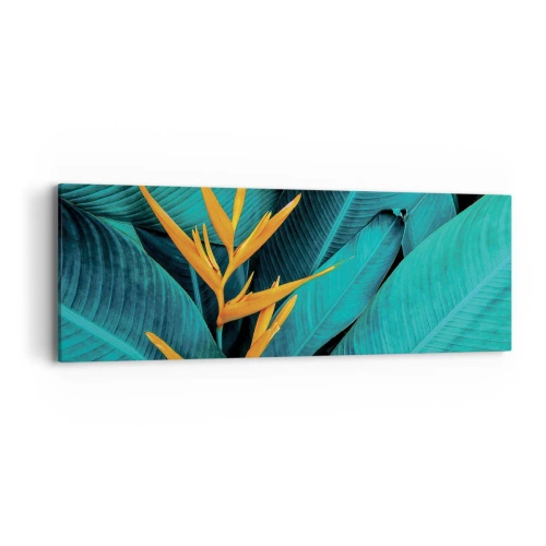 Quadro em tela - Flor do Éden - 90x30 cm