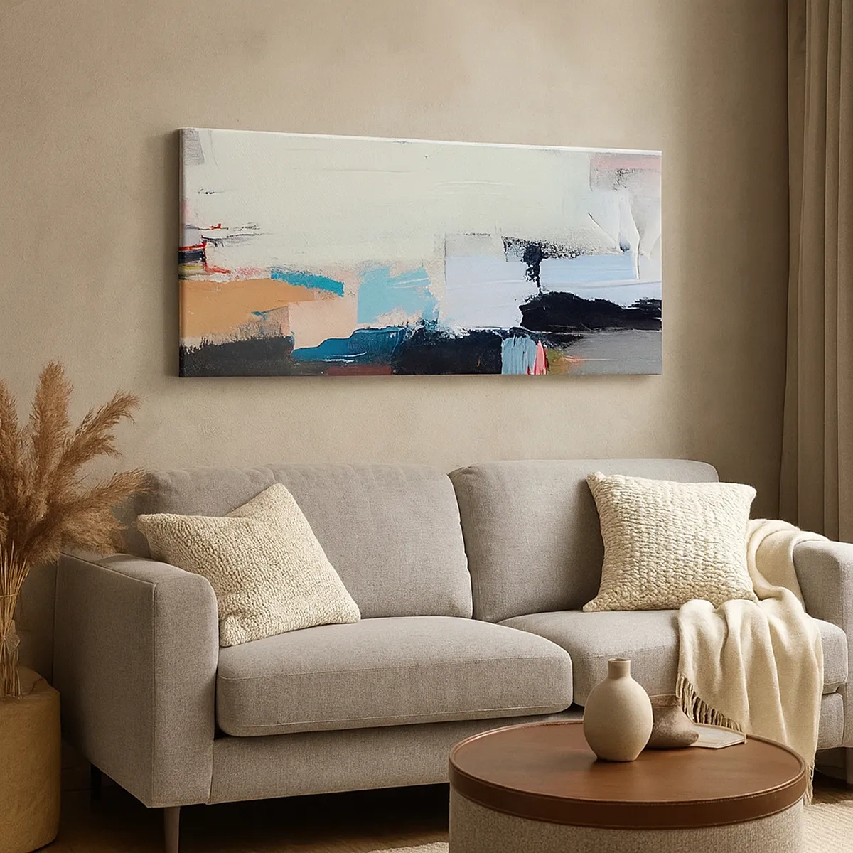 Quadro em tela - Há um método? - 30x30 cm