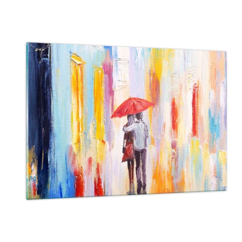 Quadro em vidro - Que continue a chover - 120x80 cm