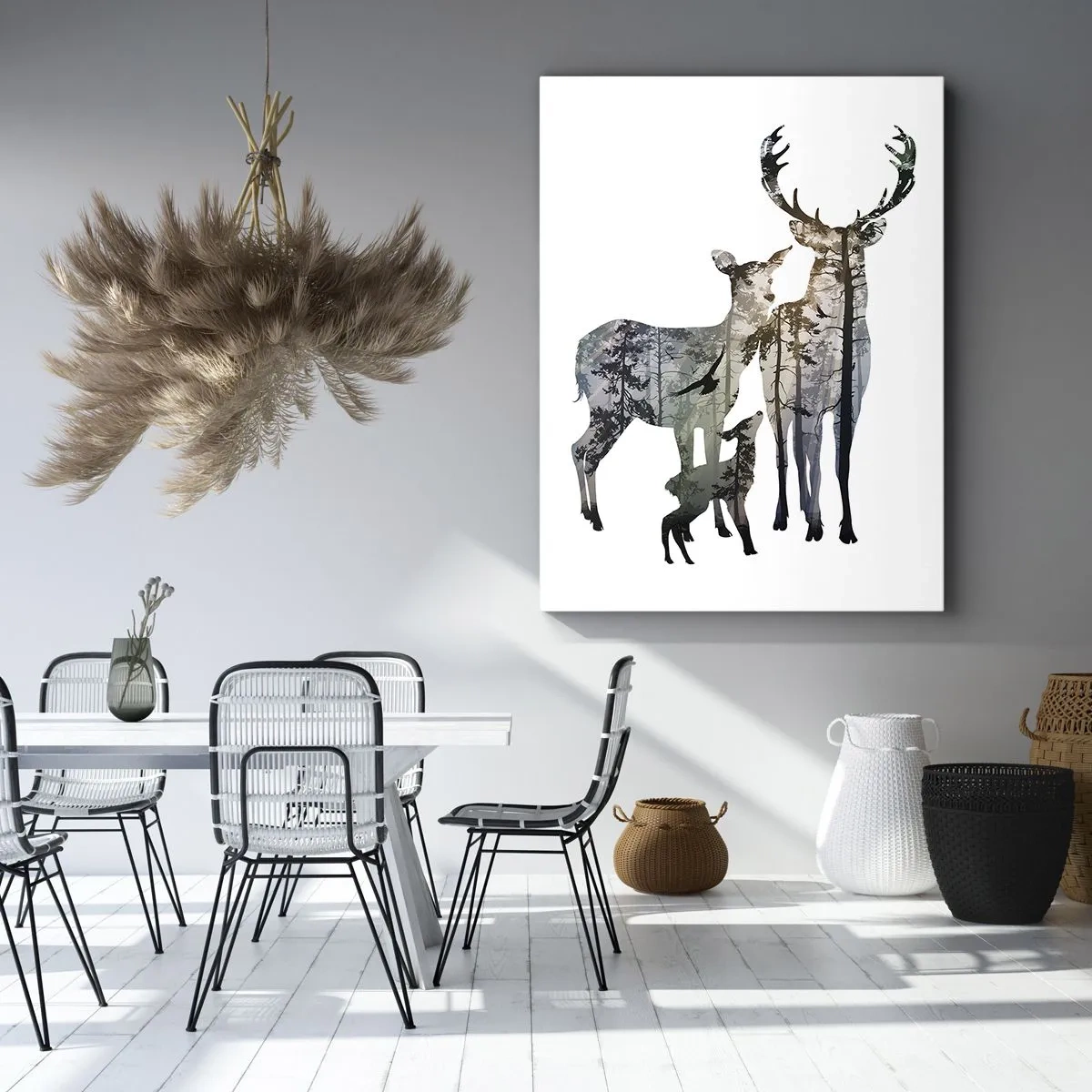 Quadro em tela - Fotografia de família - 50x70 cm