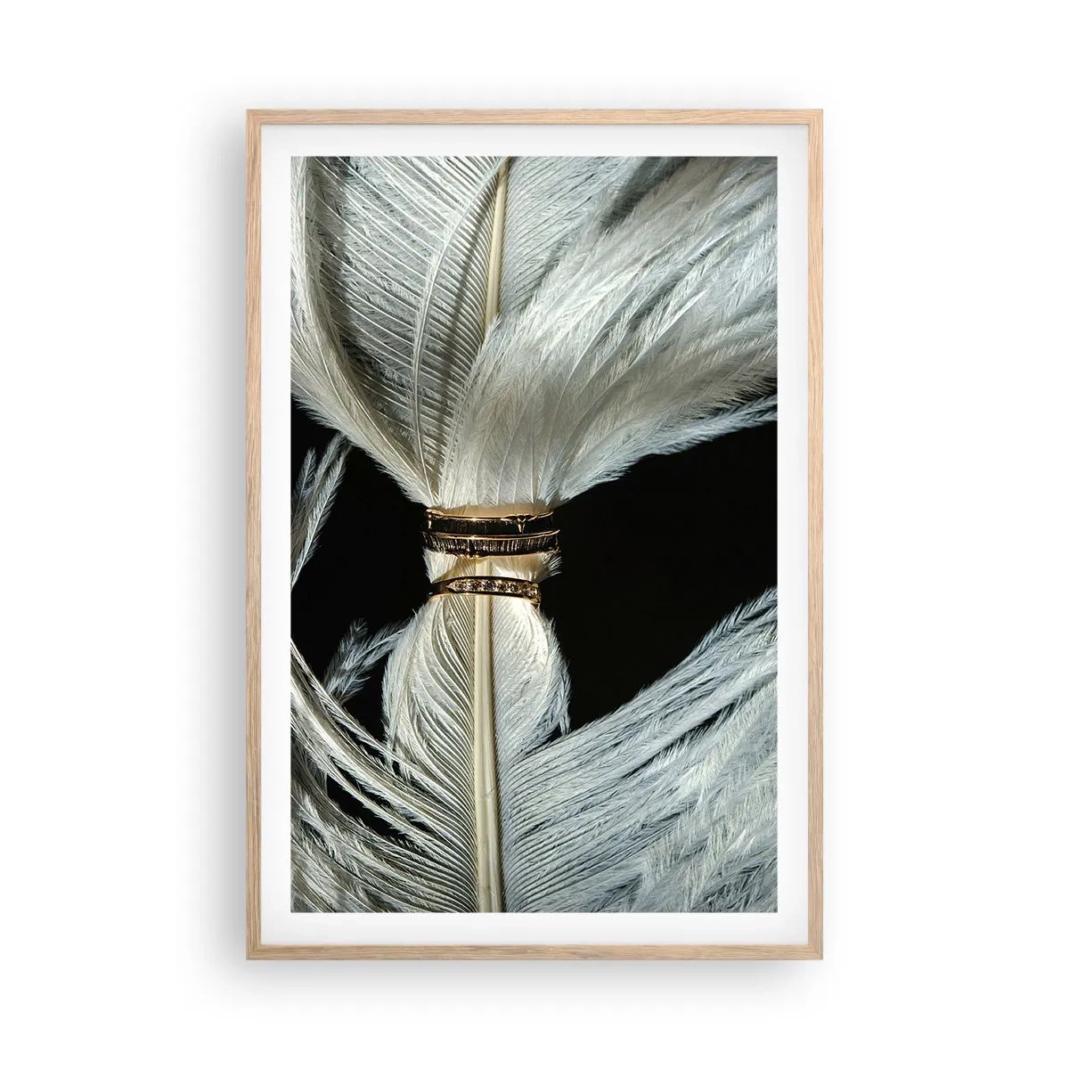 Pôster com moldura de carvalho claro - ...todos os dias da nossa vida... - 61x91 cm