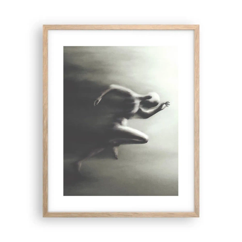 Pôster com moldura de carvalho claro - Irresistível - 40x50 cm