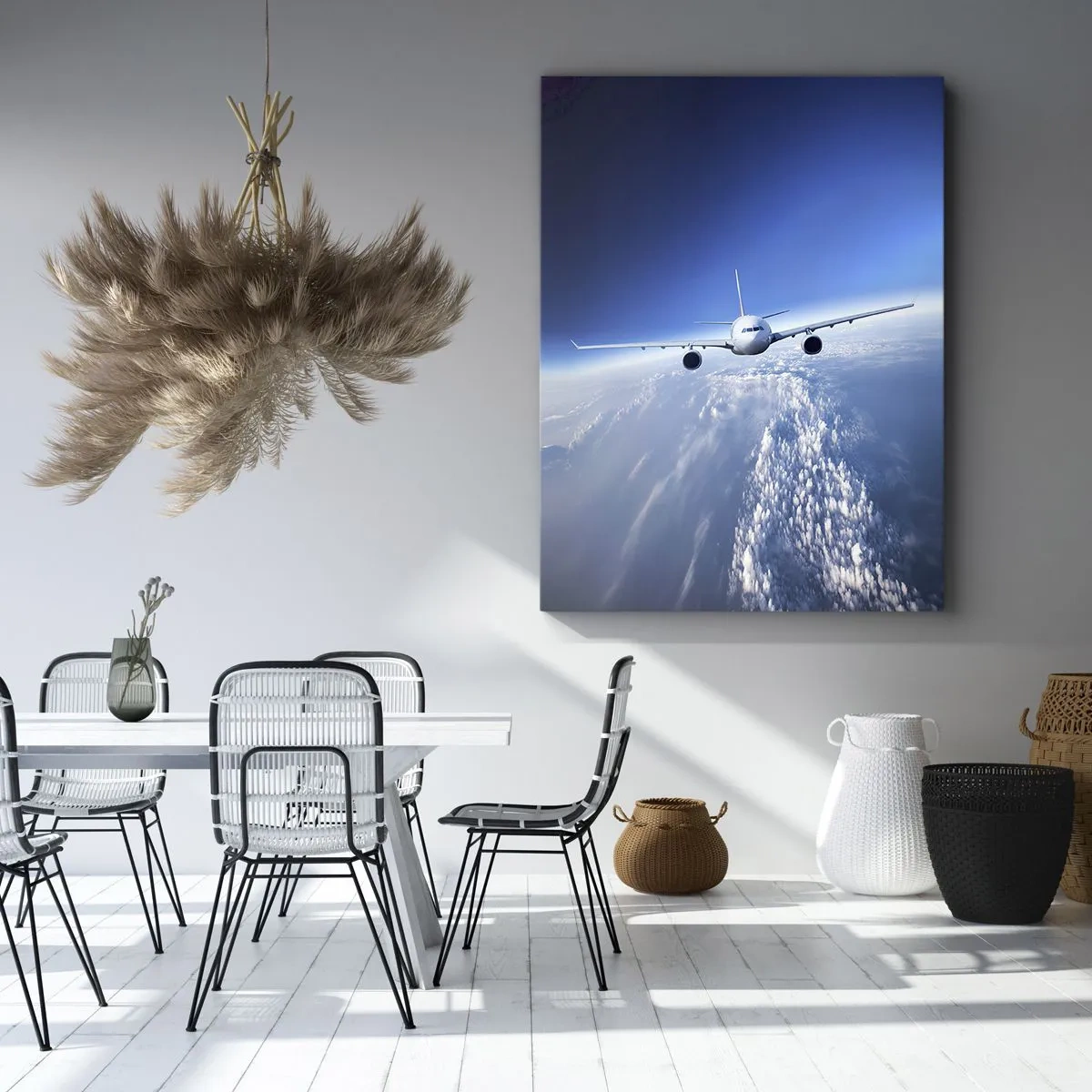 Quadro em tela - Vou porque quero - 65x120 cm
