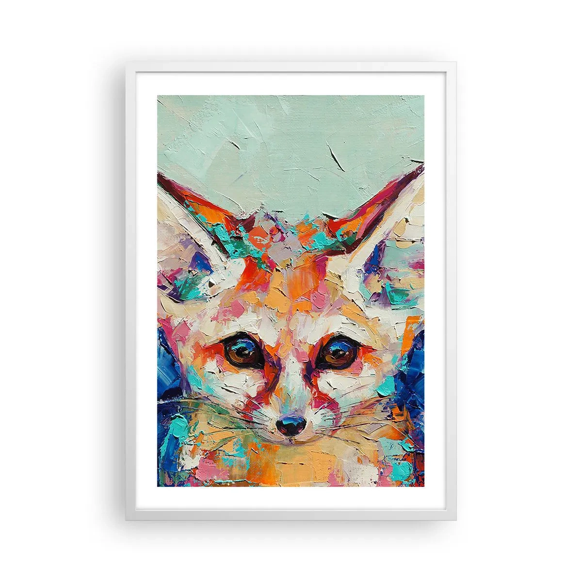 Pôster em moldura branca - Estão prontos para mim? - 50x70 cm