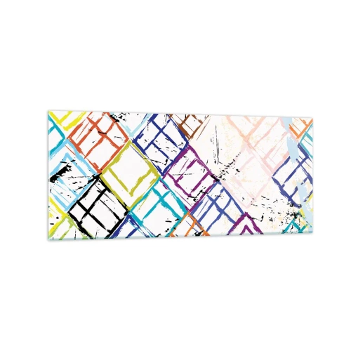 Quadro em vidro - Quartos para alugar - 120x50 cm