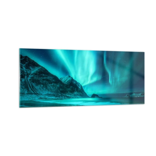 Quadro em vidro - Maravilhas do Norte - 100x40 cm