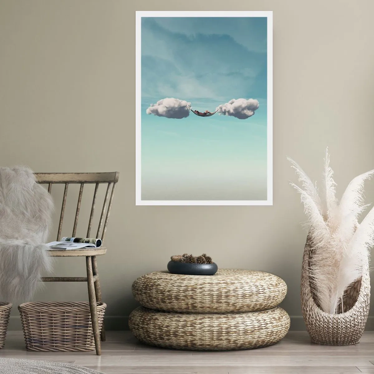 Pôster - A felicidade do momento - 40x50 cm