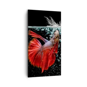 Quadro em tela - Tens três desejos - 55x100 cm