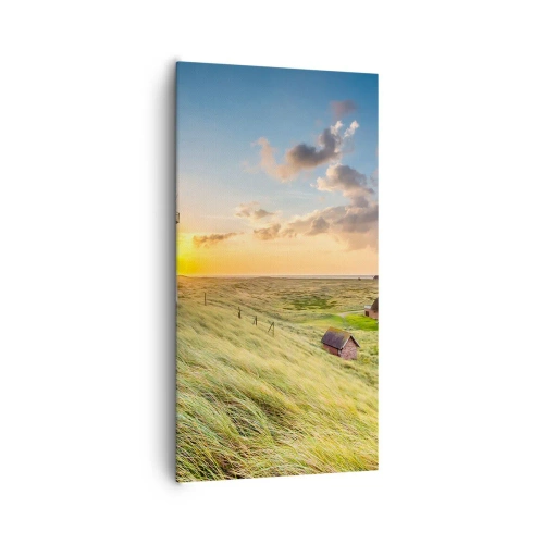 Quadro em tela - Entre as ondas - 65x120 cm