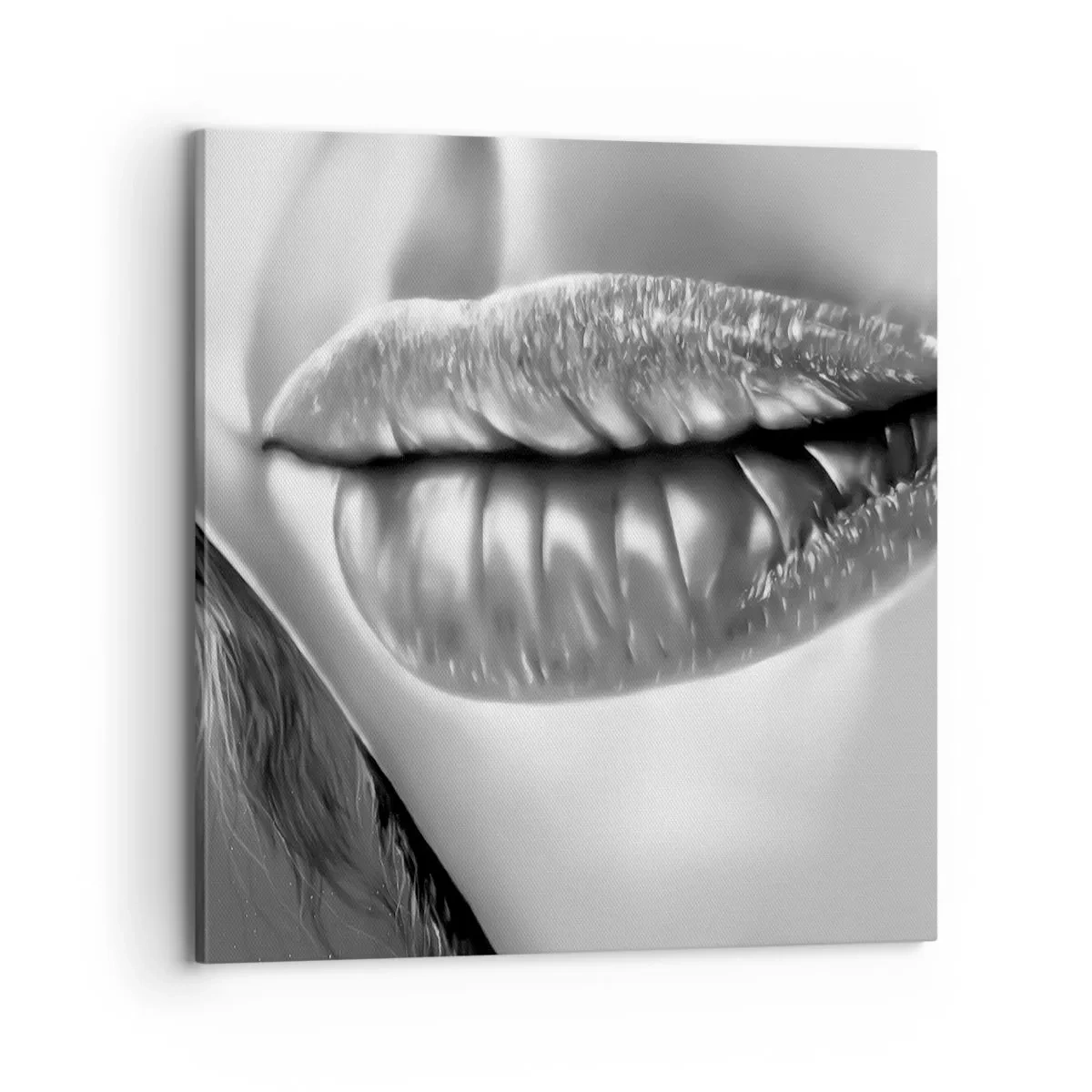 Quadro em tela - Eu sei o que está a pensar... - 70x70 cm