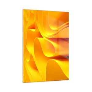 Quadro em vidro - Como as ondas do sol - 50x70 cm